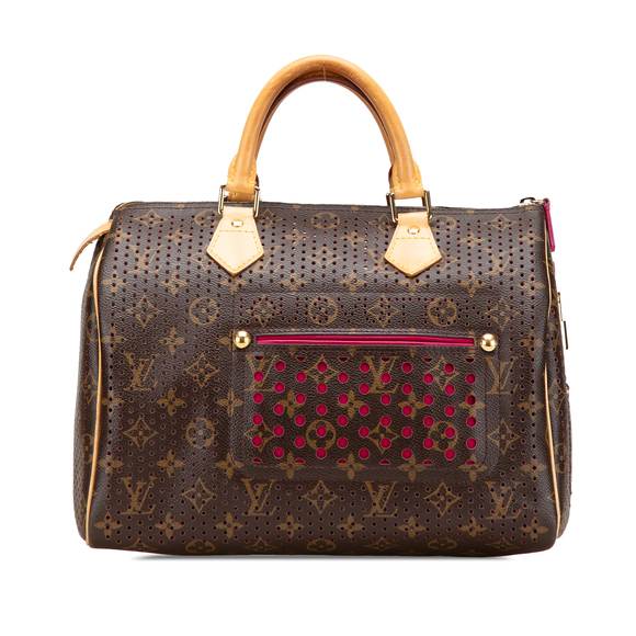 Pre-Loved Louis Vuitton Monogram Perforated Speedy 30 - Picture 1 of 11